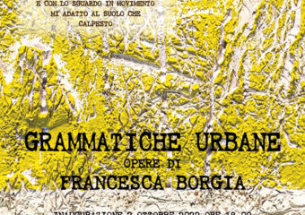 Il 2 ottobre inaugurazione della mostra “Grammatiche urbane”