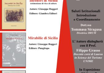 18 novembre 2022 presso la Biblioteca Regionale di Messina- “L’isola sospesa- Viaggiare la Sicilia”- Presentazione di 3 testi di Giuseppe Ruggeri sulla Sicilia
