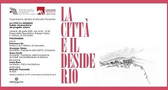 Il 28 aprile 2023 alle ore 16,30 al Museo delle Ceramiche di S. Stefano di Camastra (ME), presentazione del libro “La città e il desiderio”.