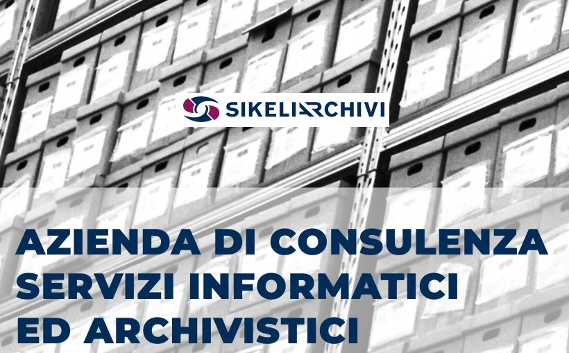 Servizi Digitali: Sikelia Gestione Archivi Srl